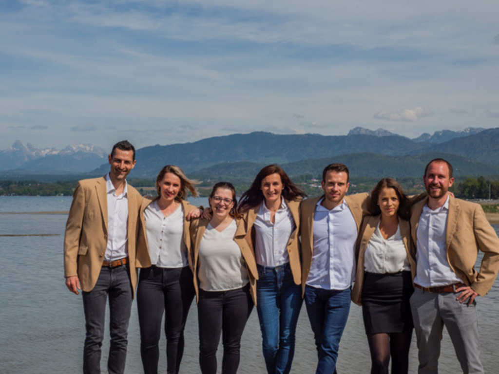 l'équipe de l'agence Agence du Lac