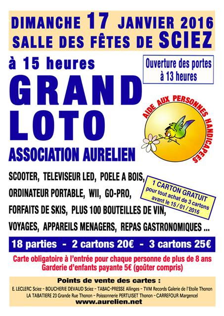 GRAND LOTO – ASSOCIATION AURELIEN
