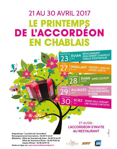5ème du festival de l’accordéon dans le Chablais