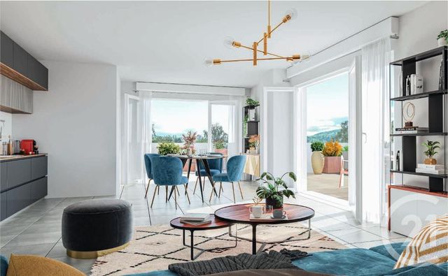 Appartement T4 à vendre - 4 pièces - 84.13 m2 - SCIEZ - 74 - RHONE-ALPES - Century 21 Agence Du Lac