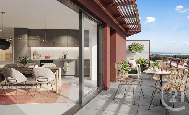 Appartement T4 à vendre - 4 pièces - 86.68 m2 - SCIEZ - 74 - RHONE-ALPES - Century 21 Agence Du Lac