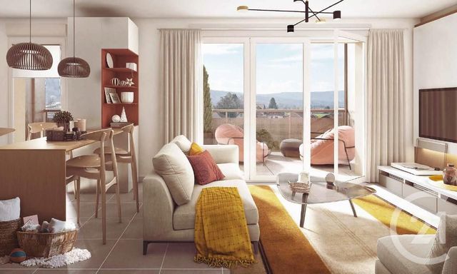 Appartement T5 à vendre - 5 pièces - 102.28 m2 - BONS EN CHABLAIS - 74 - RHONE-ALPES - Century 21 Agence Du Lac