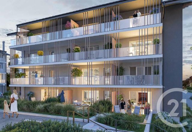 Appartement T5 à vendre - 5 pièces - 102.28 m2 - BONS EN CHABLAIS - 74 - RHONE-ALPES - Century 21 Agence Du Lac